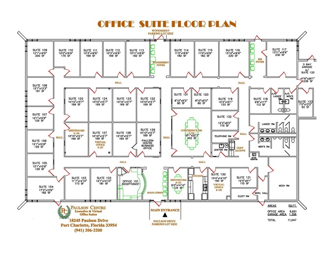 Office Suite floor plan